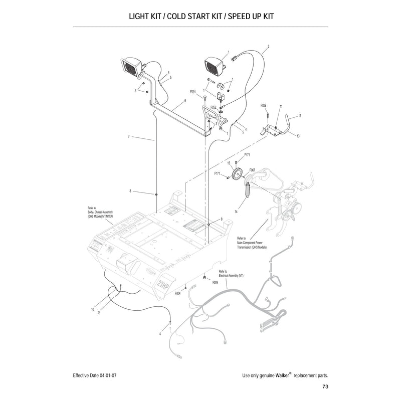 LIGHT KIT COLD START KIT SPEED UP KIT