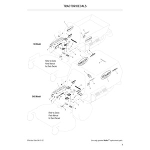 Walker Mowers MT Parts Diagram (Serial # 85932 - 100102)