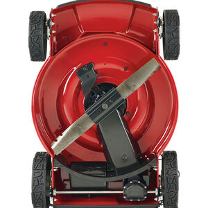 Cut a wider path with each pass with an extra-long 22 in. blade to mow more in less time
