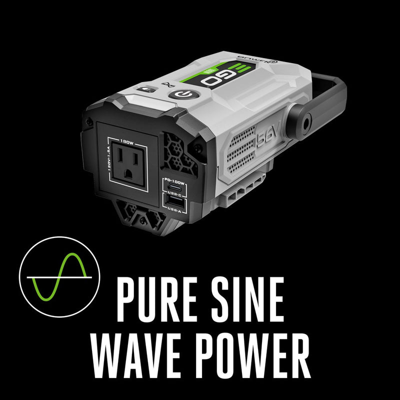 EGO Power+ PAD1800 Nexus Escape 180W Inverter