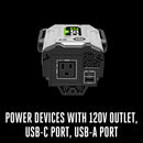 EGO Power+ PAD1800 Nexus Escape 180W Inverter