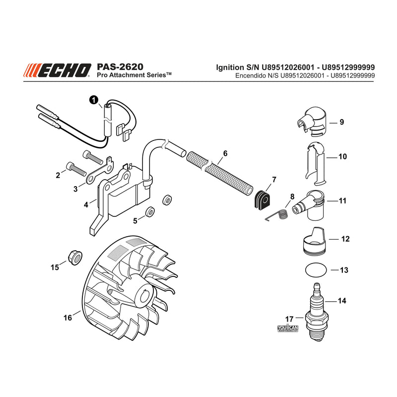 IGNITION S N U89512026001 U89512999999