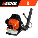 Echo PB-5810T 200 MPH 700 CFM 59.7 cc Gas Low Exhaust Emission Engine Backpack Leaf Blower with Tube-Mounted Throttle