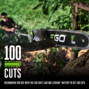 EGO Power+ PS1000 10" Carbon Fiber Telescopic Pole Saw - Battery and Charger Not Included