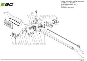 PSX2500 Parts Diagram