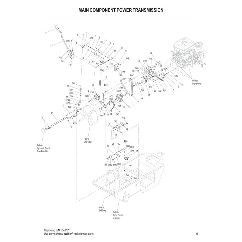 MAIN COMPONENT POWER TRANSMISSION