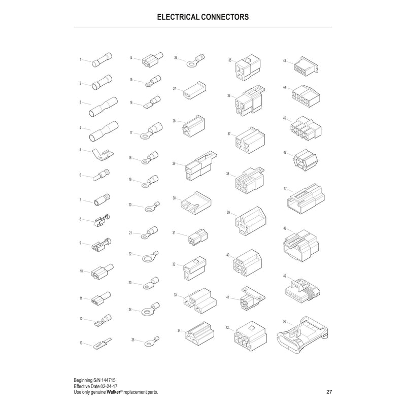 ELECTRICAL CONNECTORS