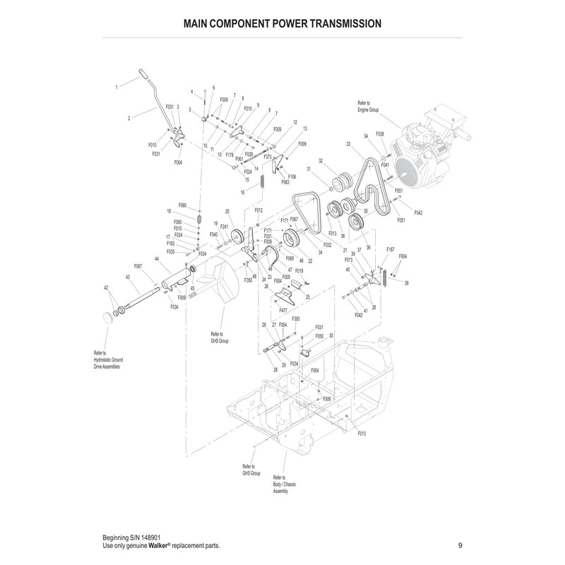 MAIN COMPONENT POWER TRANSMISSION