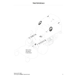 Walker Mowers S18 Parts Diagram (Serial # 148901 - 153872)