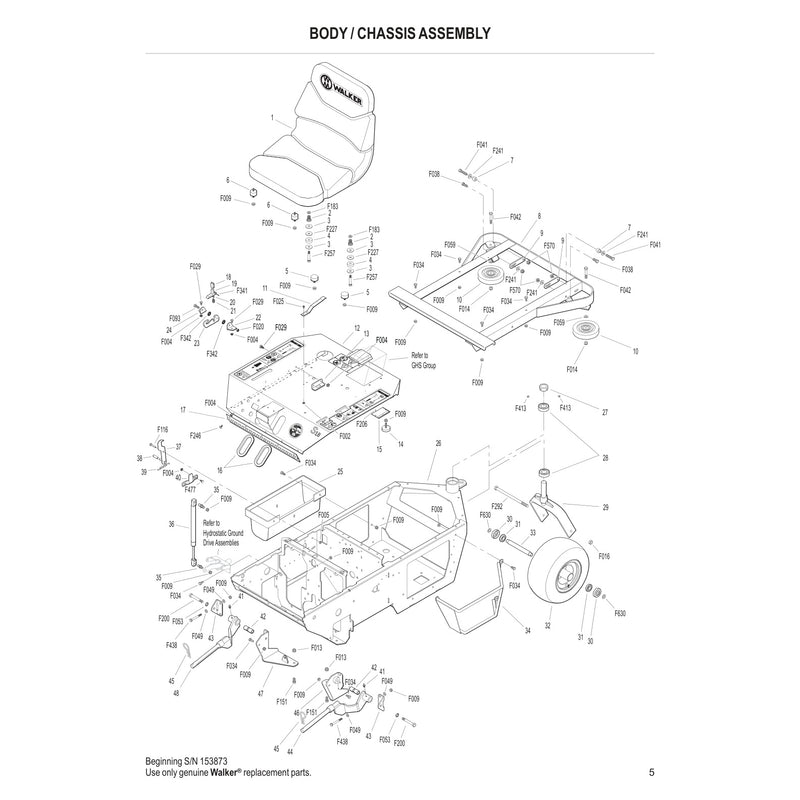 BODY CHASSIS ASSEMBLY
