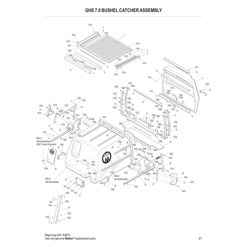 GHS 7.0 BUSHEL CATCHER ASSEMBLY
