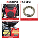 Simpson Super Brute 3500 PSI 5.5 GPM Honda GX690 Gas Hot Water Pressure Washer (SB65123)
