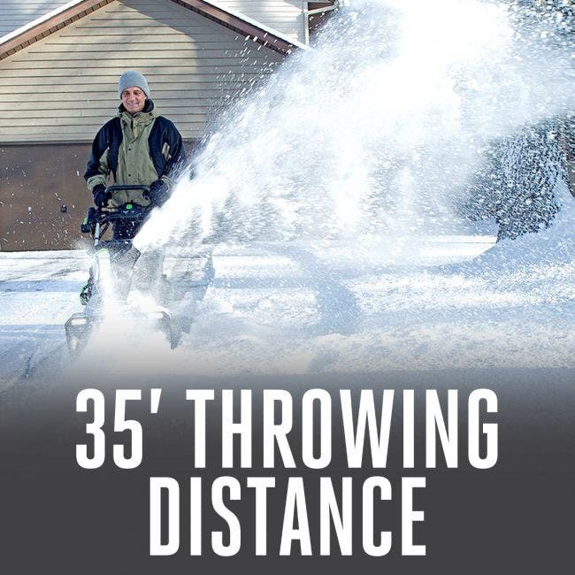 EGO Power+ SNT2102-FC 21" 56-Volt Cordless Snow Blower with Peak Power (2) 5.0Ah Batteries and Charger Included - Reconditioned