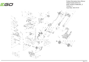 SNT2110 PARTS DIAGRAMS