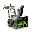 EGO Power+ SNT2416 POWER+ 24 in. Self-Propelled 2-Stage XP Snow Blower with Peak Power™ and 2 x 10.0 Ah Batteries and Dual Port Charger