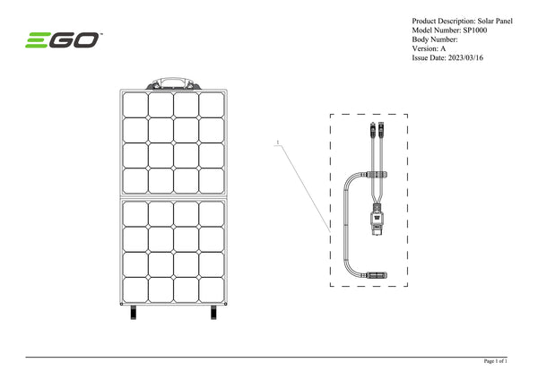 SP1000 PARTS DIAGRAM