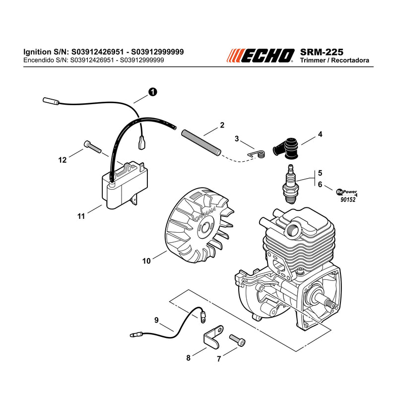 Ignition S N S03912426951 S03912999999