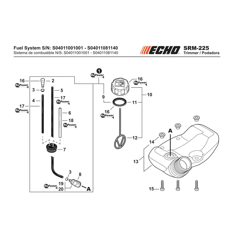 Fuel System S N S04011001001 S04011081140