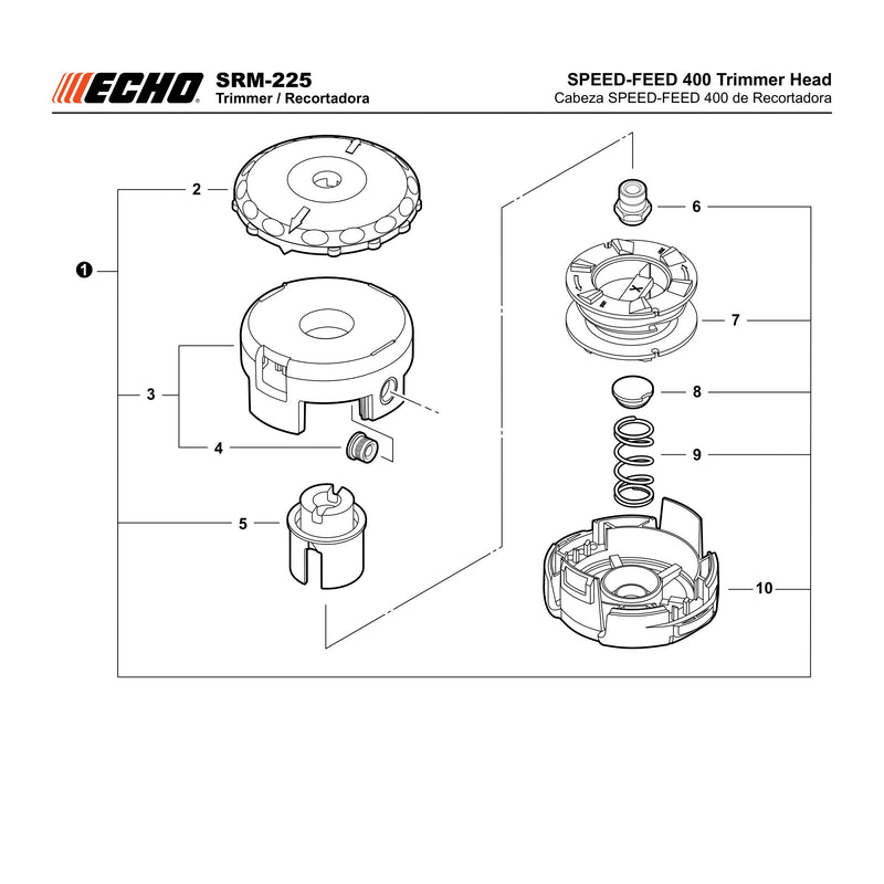 SPEED FEED 400 Trimmer Head