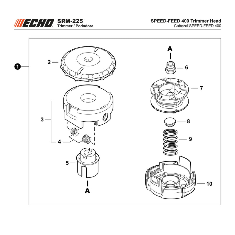 SPEED FEED 400 Trimmer Head