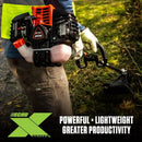 Echo SRM-3020T 30 cc Gas 2-Stroke X Series Pro Straight Shaft String Trimmer with High Torque Gear Ratio and Speed-Feed 500 Bump Head