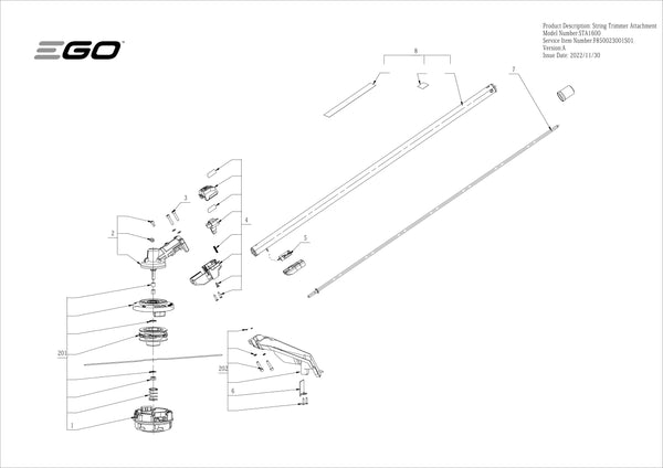 STA1600 PARTS DIAGRAM