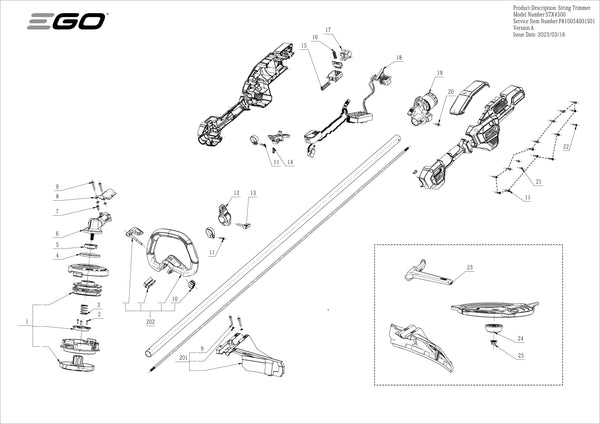 STX4500 PARTS DIAGRAM