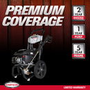 Simpson Clean Machine 2900 PSI 2.4 GPM CT170 Gas Pressure Washer (CM61455-S)
