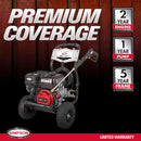 Simpson MegaShot 3100 PSI 2.4 GPM CRX 165 Gas Pressure Washer (MS61425)
