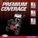 Simpson Clean Machine 3400 PSI 2.5 GPM CRX 210 Gas Pressure Washer (CM61083-S)