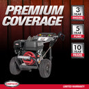Simpson PowerShot 3500 PSI 2.5 GPM CRX 210 Gas Pressure Washer (PS61253)