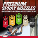 Simpson PowerShot 3700 PSI 2.5 GPM CRX 225 Gas Pressure Washer (PS61473)