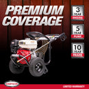 Simpson PowerShot 4000 PSI 3.5 GPM Honda GX270 Gas Pressure Washer (PS60869-S)