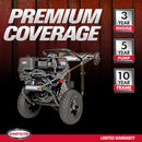Simpson PowerShot 4200 PSI 4.0 GPM Honda GX390 Gas Pressure Washer (PS4240-S)