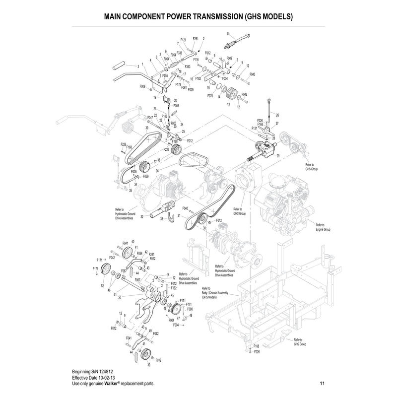 MAIN COMPONENT POWER TRANSMISSION 