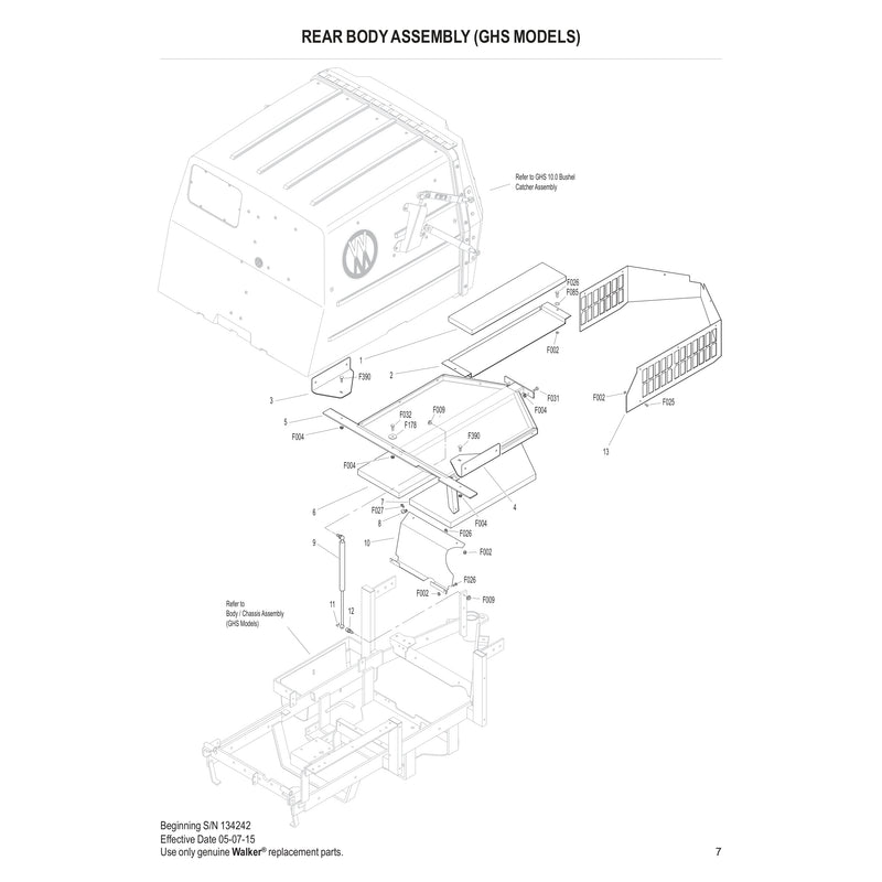 REAR BODY ASSEMBLY 