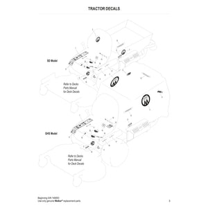 Walker Mowers T23 Parts Diagram (Serial # 149093 - 150265)