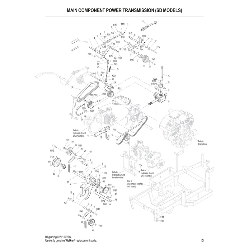 MAIN COMPONENT POWER TRANSMISSION 