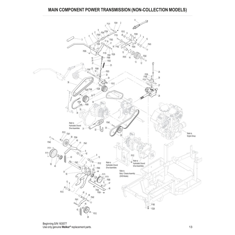MAIN COMPONENT POWER TRANSMISSION 