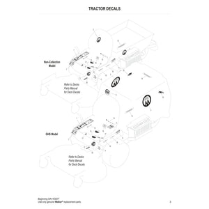 Walker Mowers T23 Parts Diagram (Serial # 163577 - 168446)