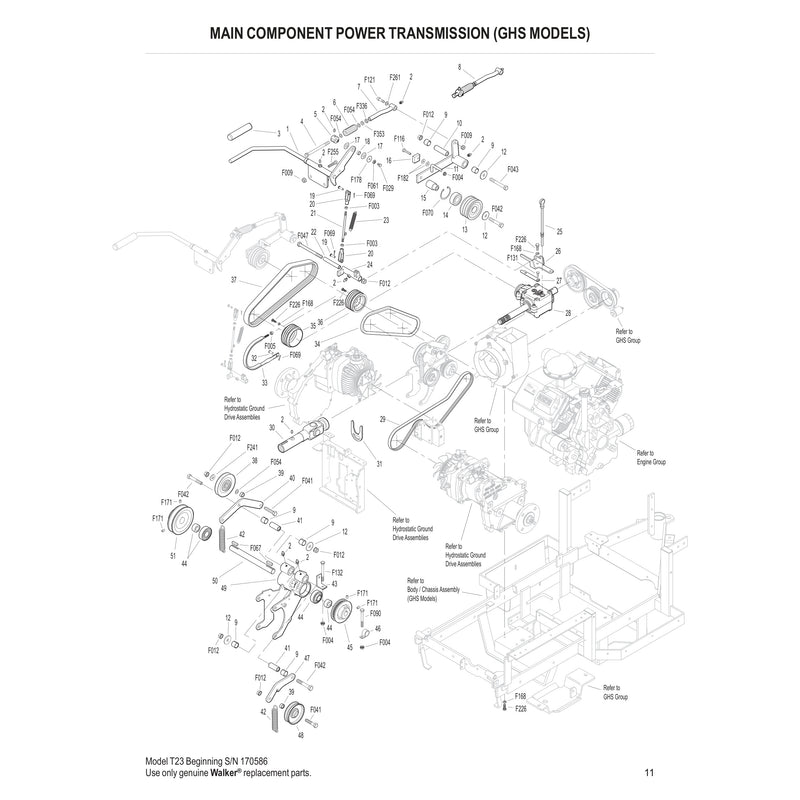 MAIN COMPONENT POWER TRANSMISSION 