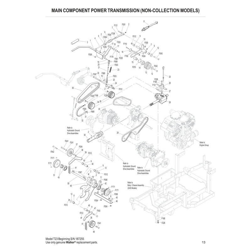 MAIN COMPONENT POWER TRANSMISSION 