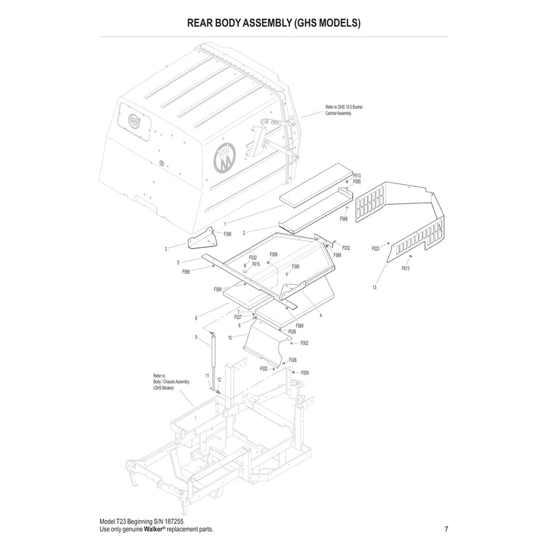 REAR BODY ASSEMBLY 