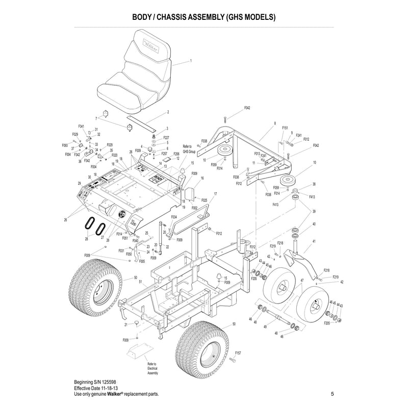 BODY   CHASSIS ASSEMBLY 