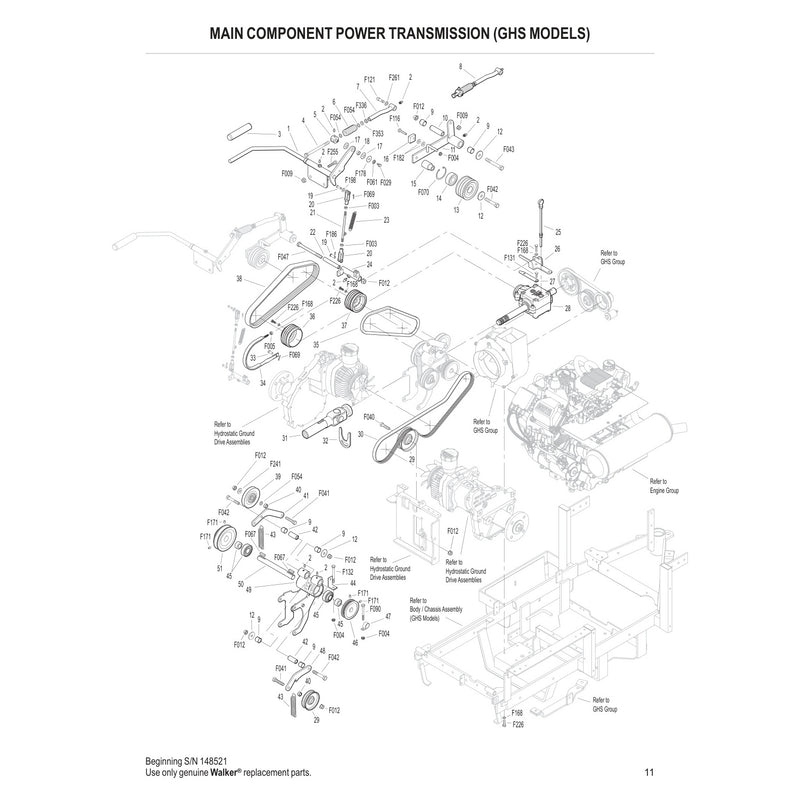MAIN COMPONENT POWER TRANSMISSION 