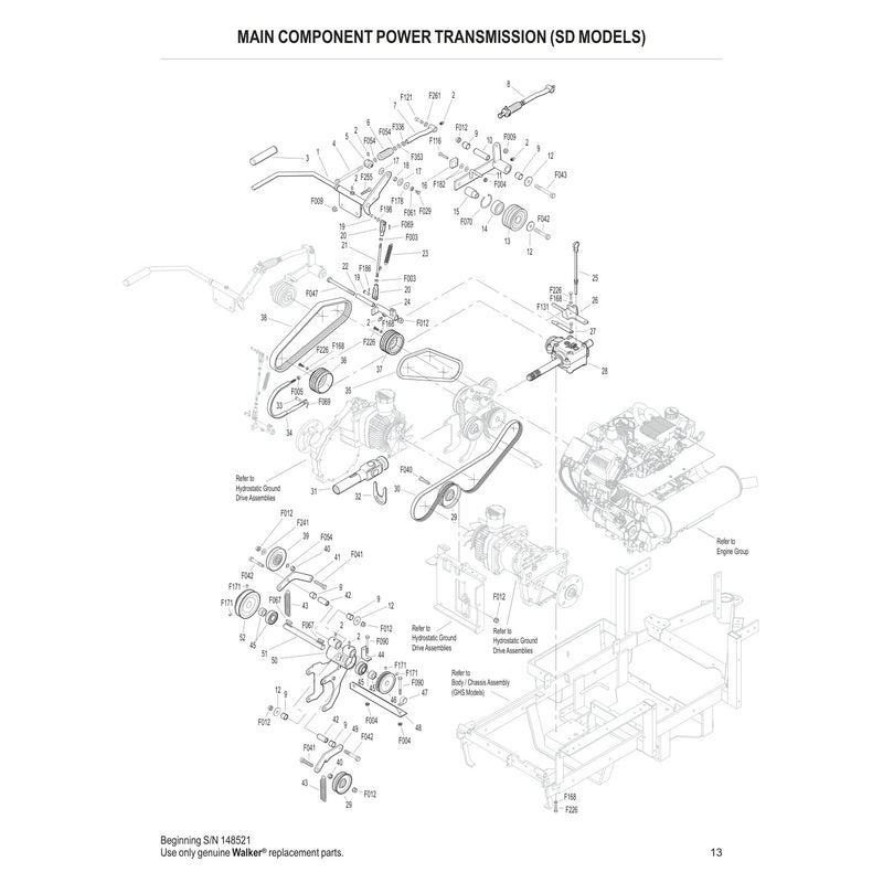 MAIN COMPONENT POWER TRANSMISSION 