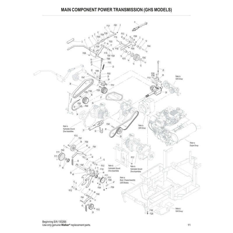 MAIN COMPONENT POWER TRANSMISSION 