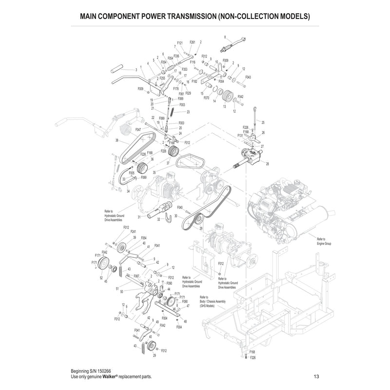 MAIN COMPONENT POWER TRANSMISSION 