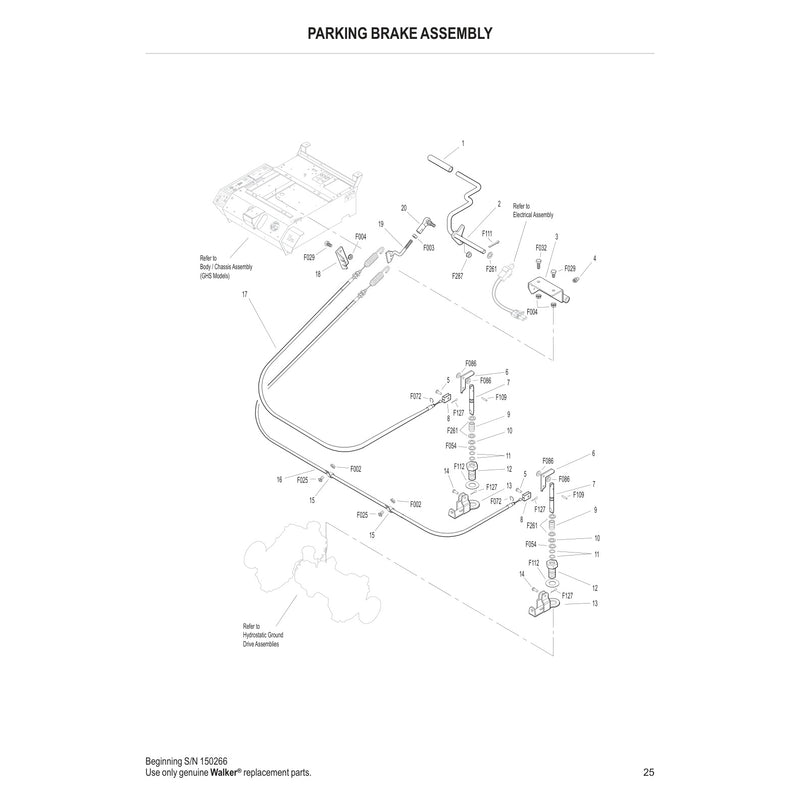 PARKING BRAKE ASSEMBLY
