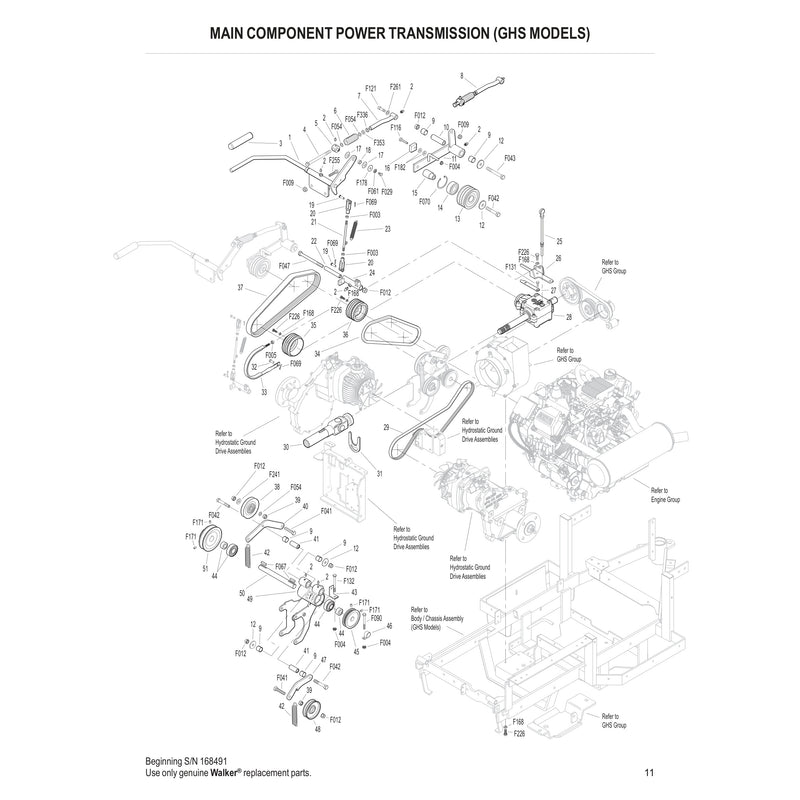 MAIN COMPONENT POWER TRANSMISSION 